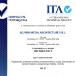 certificato iso 9001:2015